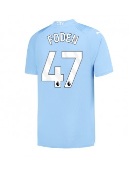 Manchester City Phil Foden #47 Heimtrikot 2023-24 Kurzarm